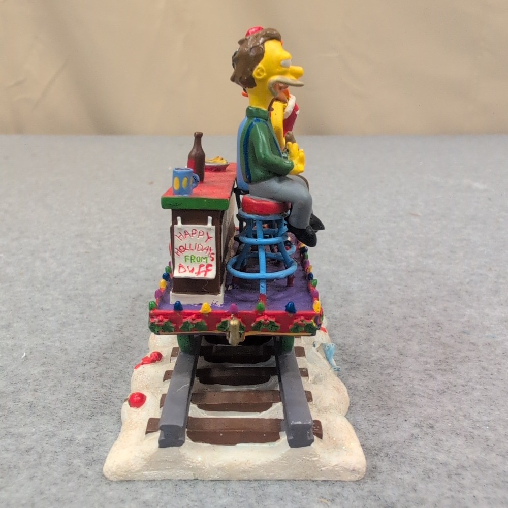 The Simpsons Christmas Express Duffin Thru A Winter Wonderland Moe's Tavern - Picture 2 of 5